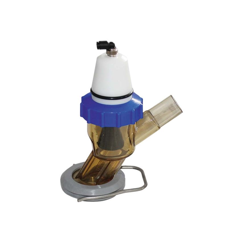 Ezee Milk 3/4" Radel Line Mount Shutoff, Air Operated